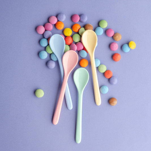 Löffel NORA SPOON S 4er-Set: Multicolor Koziol ideas for friends GmbH NATURKINDCHEN