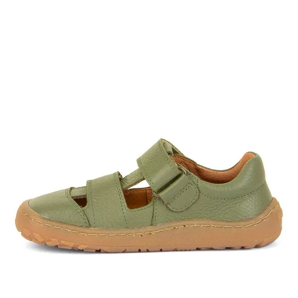 Froddo Halbsandalen - BAREFOOT SANDAL OLIVE NATURKINDCHEN