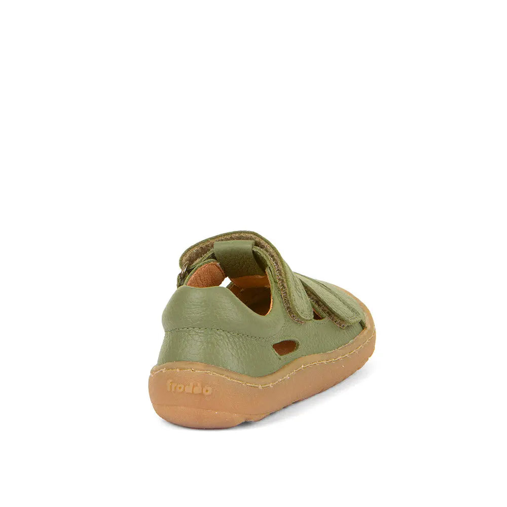 Froddo Halbsandalen - BAREFOOT SANDAL OLIVE NATURKINDCHEN