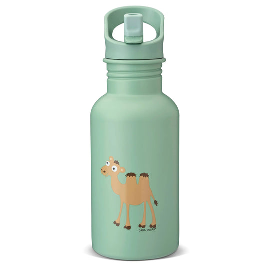 SteelIsh™ Trinkflasche 0,5 l Grün-Kamel Carl Oscar NATURKINDCHEN