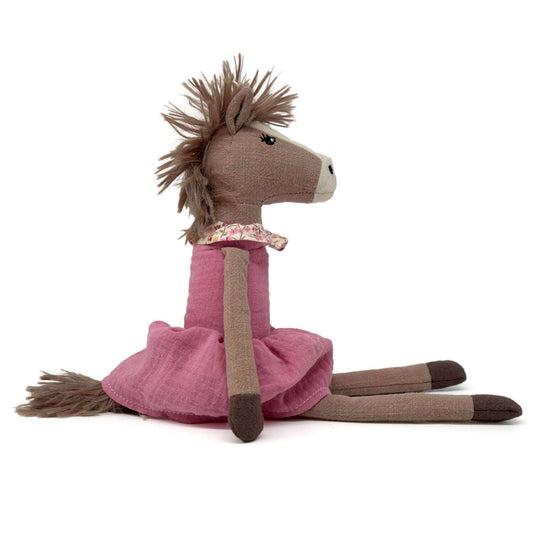 Stoffpuppe "Pferd Pauline" klein 20cm Mea-Living NATURKINDCHEN