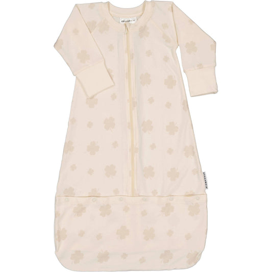 Schlafsack Bambus Kleeblatt Beige: 50/56 Geggamoja      NATURKINDCHEN