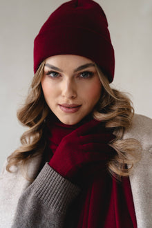 Klassische Mütze NAOMI aus 100% Merinowolle TOPSELLER: Schwarz Ander      NATURKINDCHEN