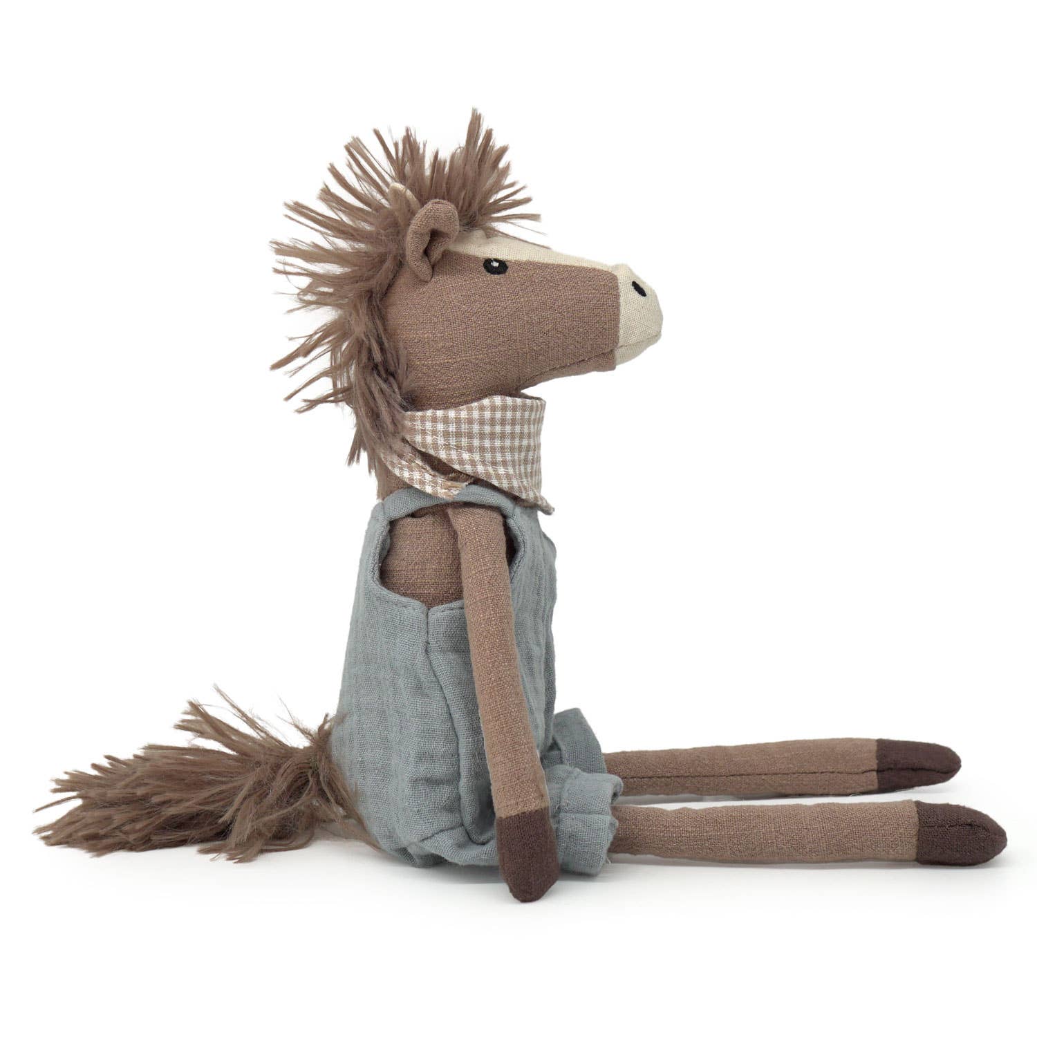 Stoffpuppe "Pferd Paul" klein 20cm Mea-Living      NATURKINDCHEN