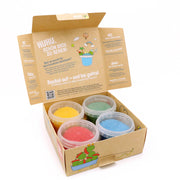 Bio-Easy-Knete vegan 4er Set "Yuki" NEOGRÜN      NATURKINDCHEN