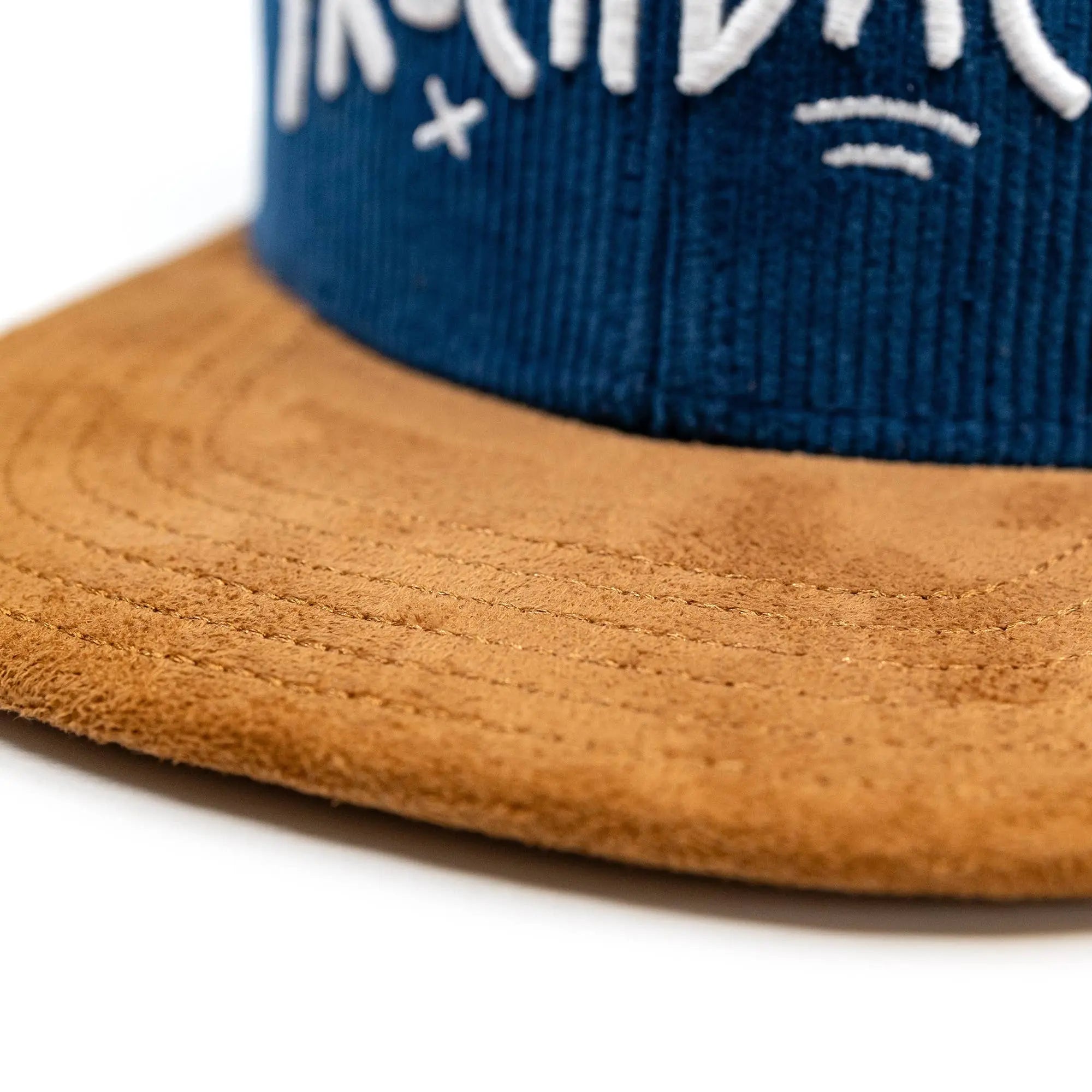 Frechdachs Snapback Cap für Kinder - Petrol Cord (Kids L) Hand und Feuer