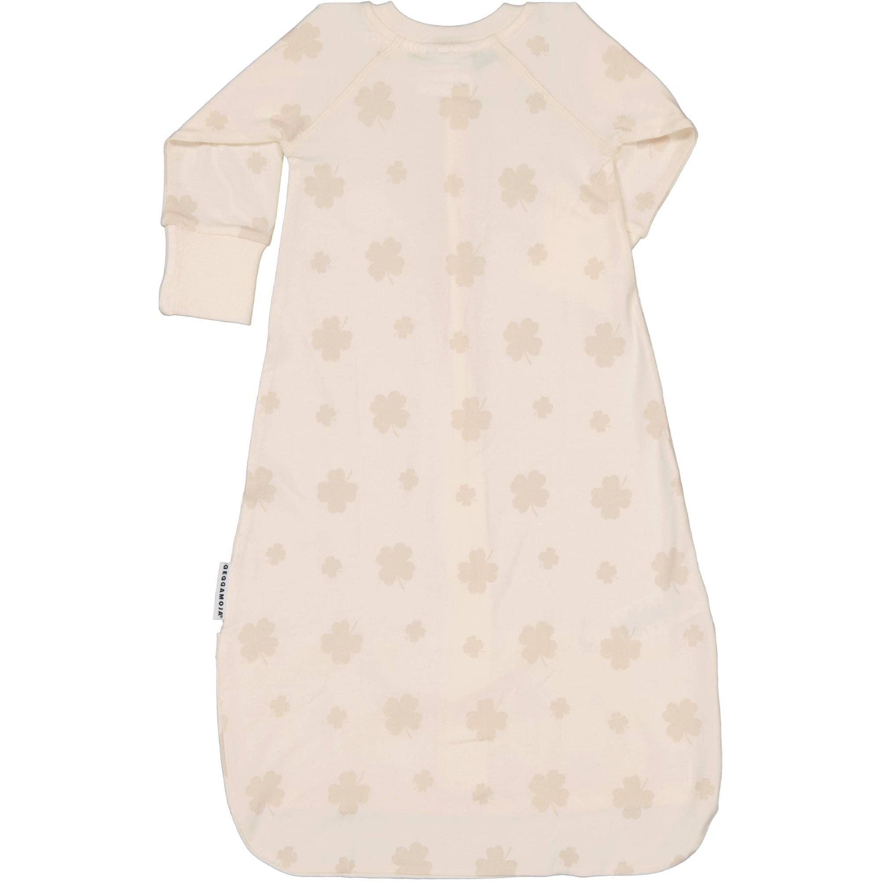 Schlafsack Bambus Kleeblatt Beige: 62/68 Geggamoja      NATURKINDCHEN