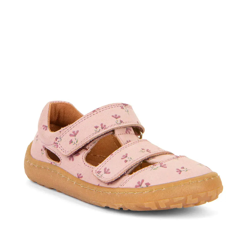 Froddo Halbsandalen - BAREFOOT SANDAL FLOWERS NATURKINDCHEN      NATURKINDCHEN