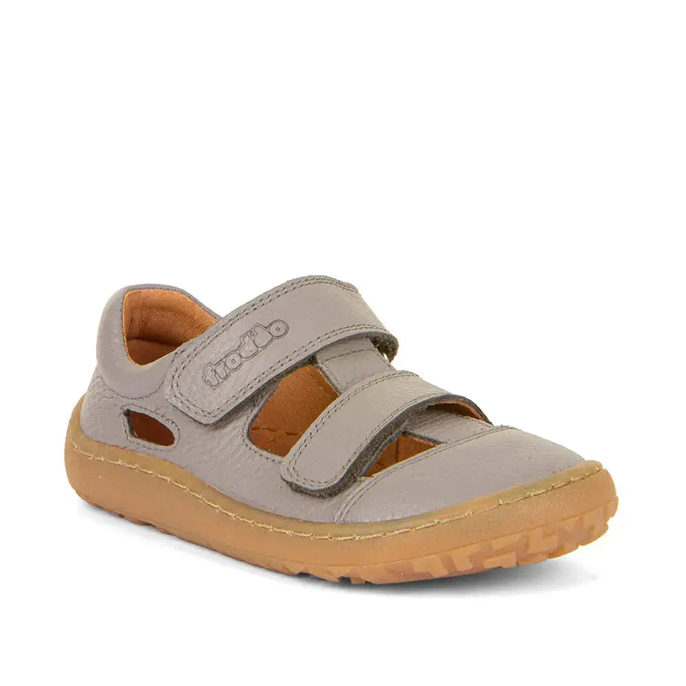 Froddo Halbsandalen - BAREFOOT SANDAL GRAU NATURKINDCHEN