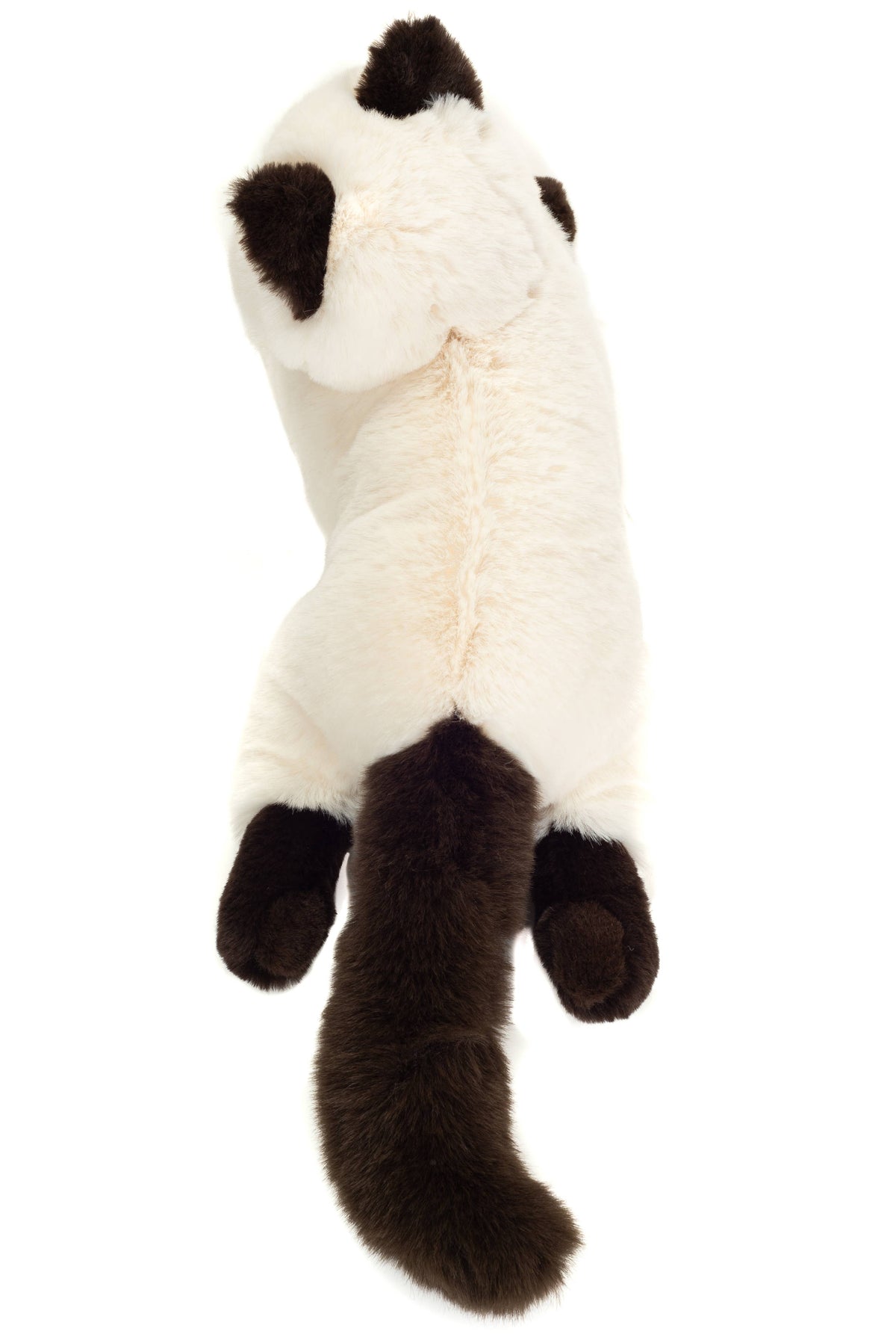 Birma-Katze liegend 36 cm - Plüschtier - Stofftier Teddy Hermann      NATURKINDCHEN