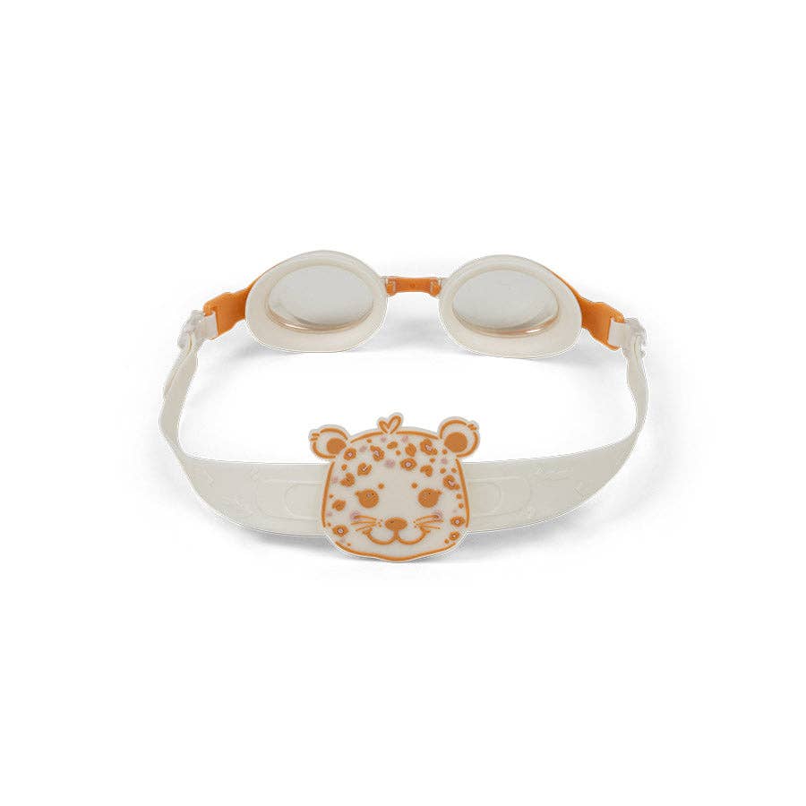 Schwimmbrille - Beige - Leopard Swim Essentials      NATURKINDCHEN
