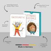 Starke Gefühle – Gefühlskarten für Kinder Rüsselfuchs      NATURKINDCHEN