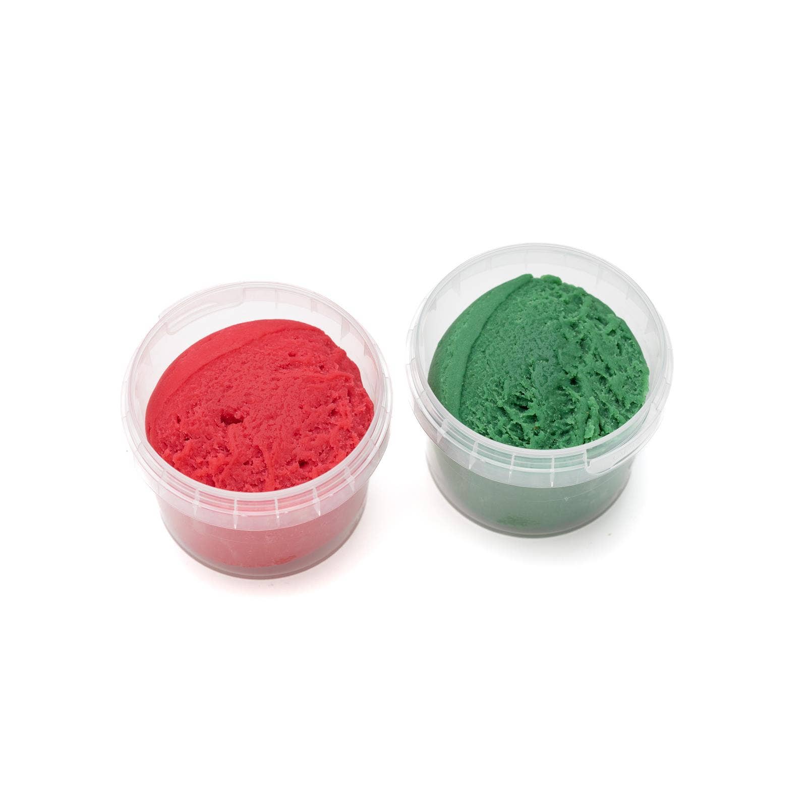 Bio-Easy-Knete vegan 2er Set "Suri" rot/grün NEOGRÜN      NATURKINDCHEN