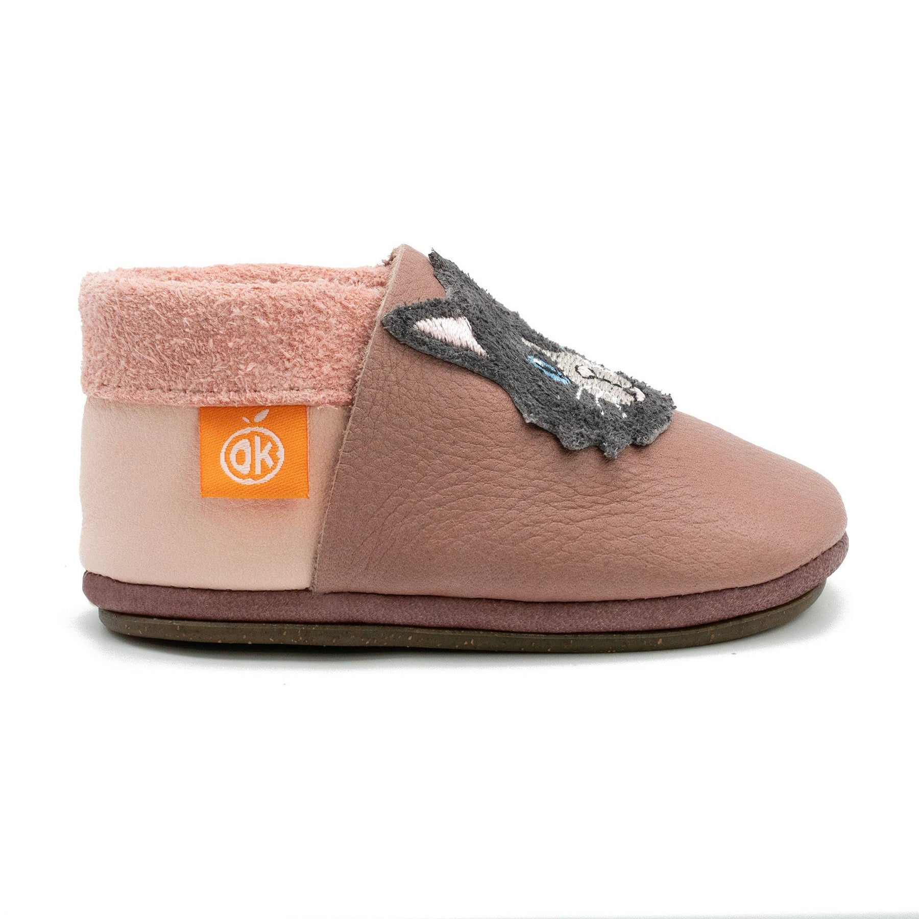 Barfußschuhe AMIGO Motiv Katze: Lila / 24/25 Orangenkinder®      NATURKINDCHEN