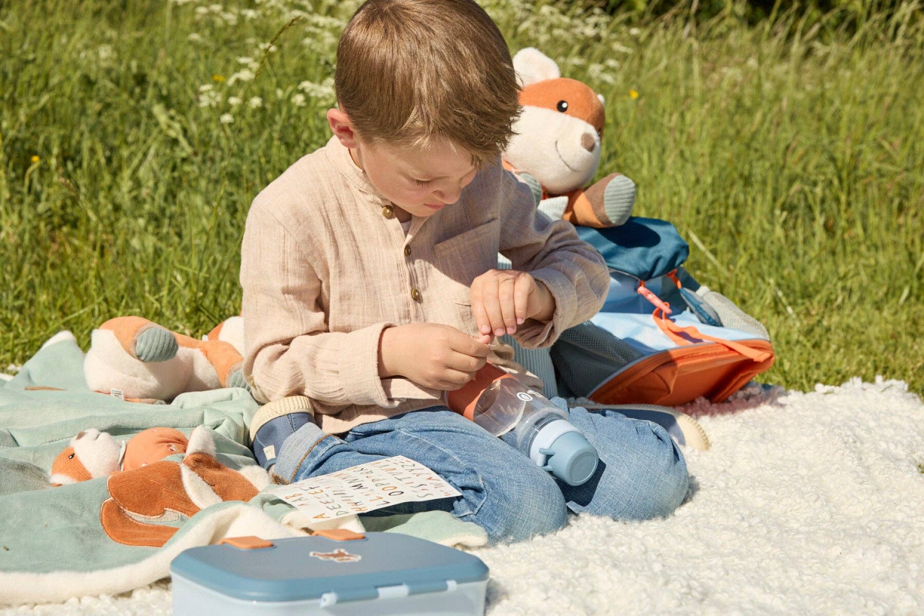 Kinderrucksack mit Kühlfunktion: Blau / One size Sterntaler GmbH      NATURKINDCHEN