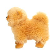 Zwergspitz gold 23 cm - Plüschtier - Stofftier Teddy Hermann      NATURKINDCHEN