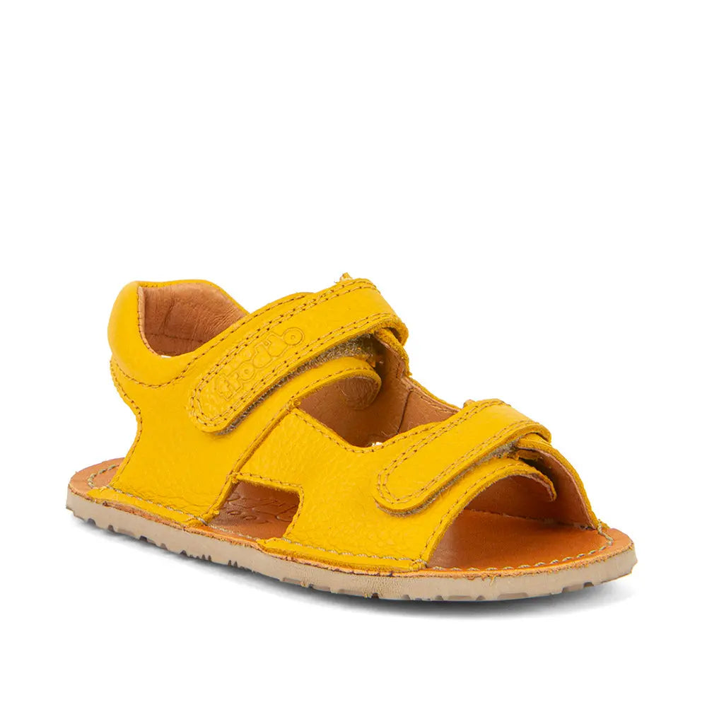Froddo Sandalen - BAREFOOT FLEXY MINI GELB NATURKINDCHEN