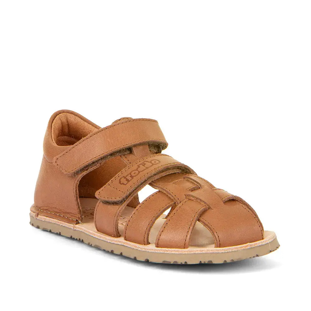 Froddo Römersandalen - BAREFOOT FLEXY F COGNAC NATURKINDCHEN