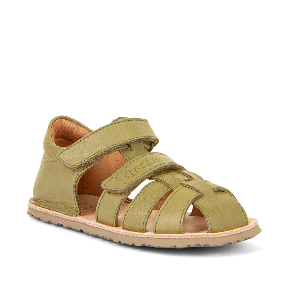 Froddo Römersandalen - BAREFOOT FLEXY F OLIVE NATURKINDCHEN