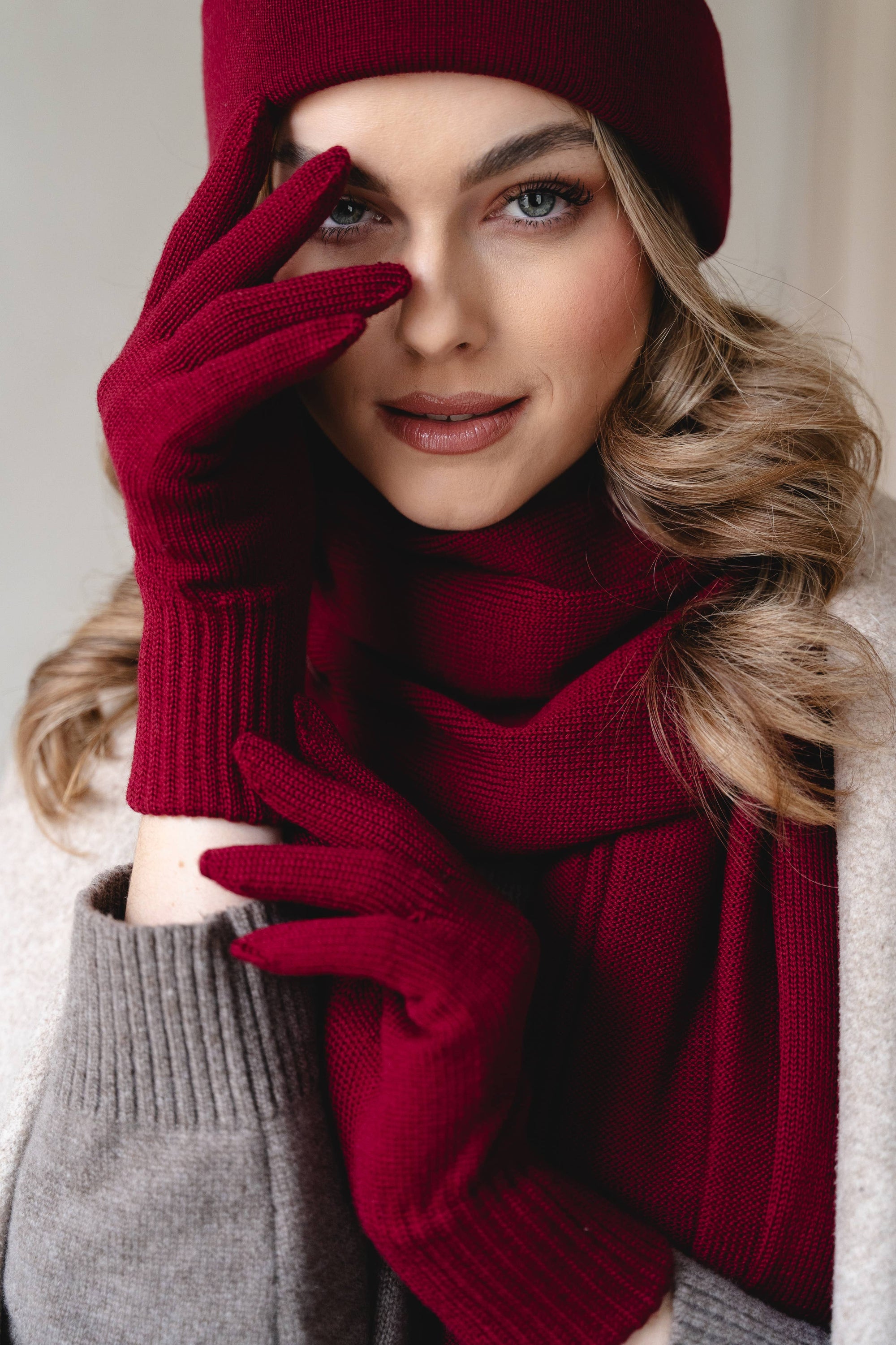 Klassische Mütze NAOMI aus 100% Merinowolle TOPSELLER: Bronze Ander      NATURKINDCHEN