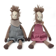 Stoffpuppe "Pferd Paul" klein 20cm Mea-Living      NATURKINDCHEN