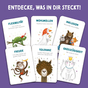 Starker Charakter – Stärkekarten für Kinder Rüsselfuchs      NATURKINDCHEN