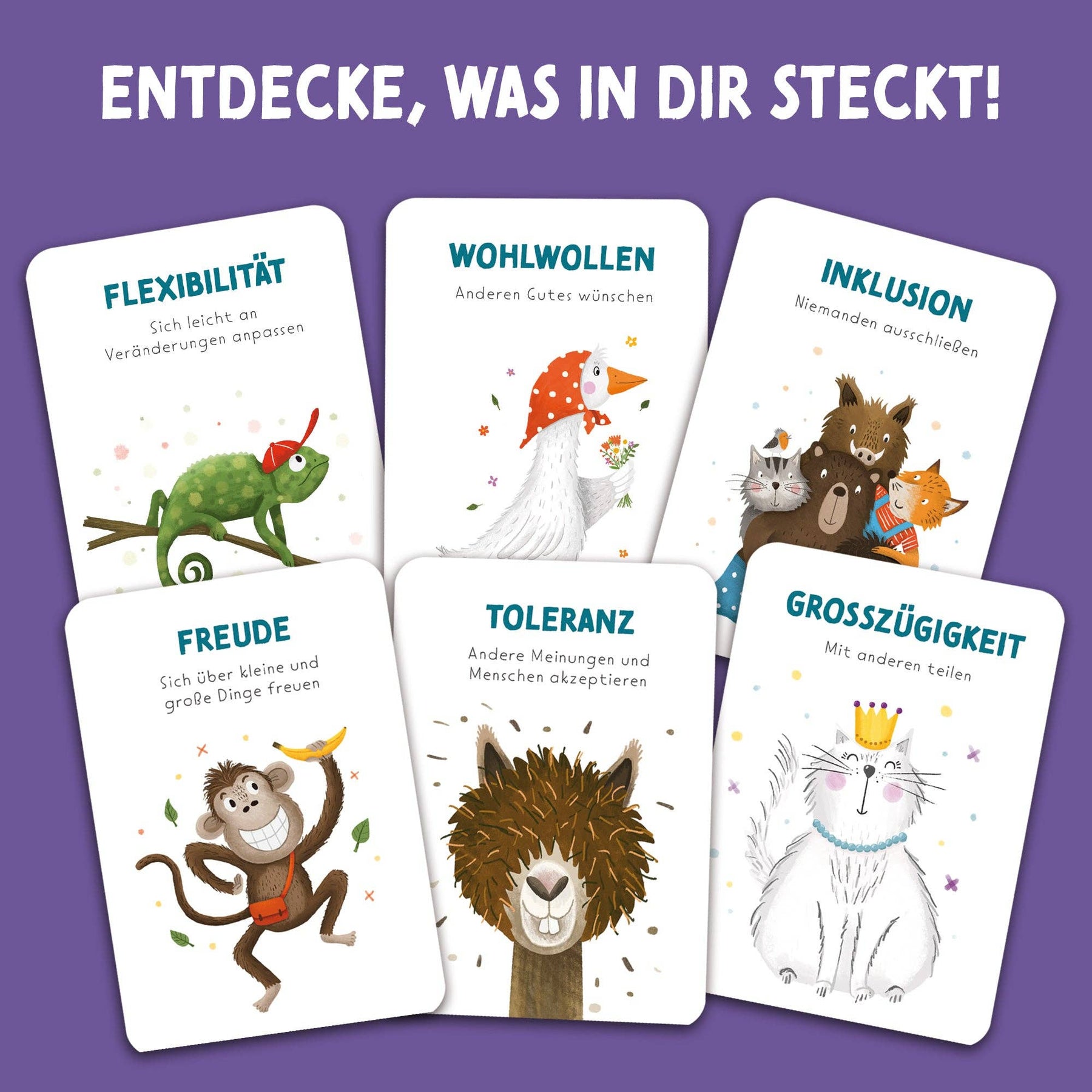 Starker Charakter – Stärkekarten für Kinder Rüsselfuchs      NATURKINDCHEN