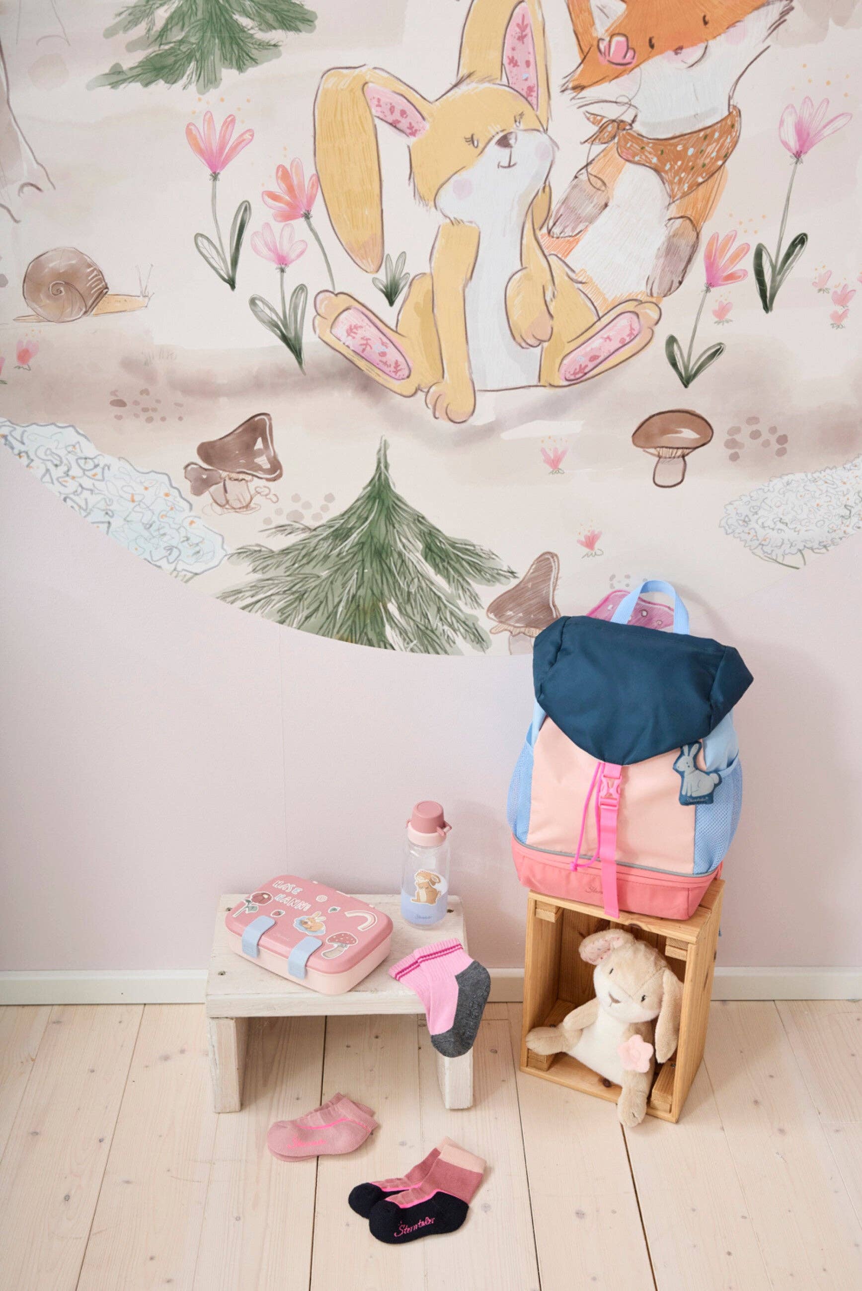 Kinderrucksack mit Kühlfunktion: Mattrosa / One size Sterntaler GmbH      NATURKINDCHEN