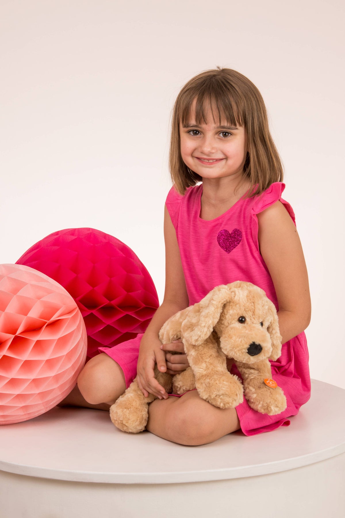 Schlenkerhund beige 40 cm - Plüschtier - Stofftier Teddy Hermann      NATURKINDCHEN