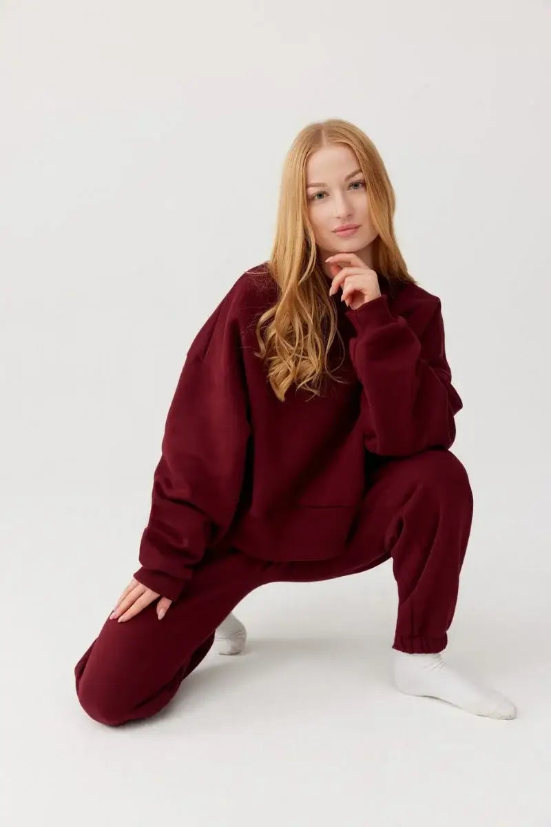 Oversize-Komfort-Hoodie - ROSA 5 Farben, 4 Größen QUALITÄT: Rosa / M Ander      NATURKINDCHEN