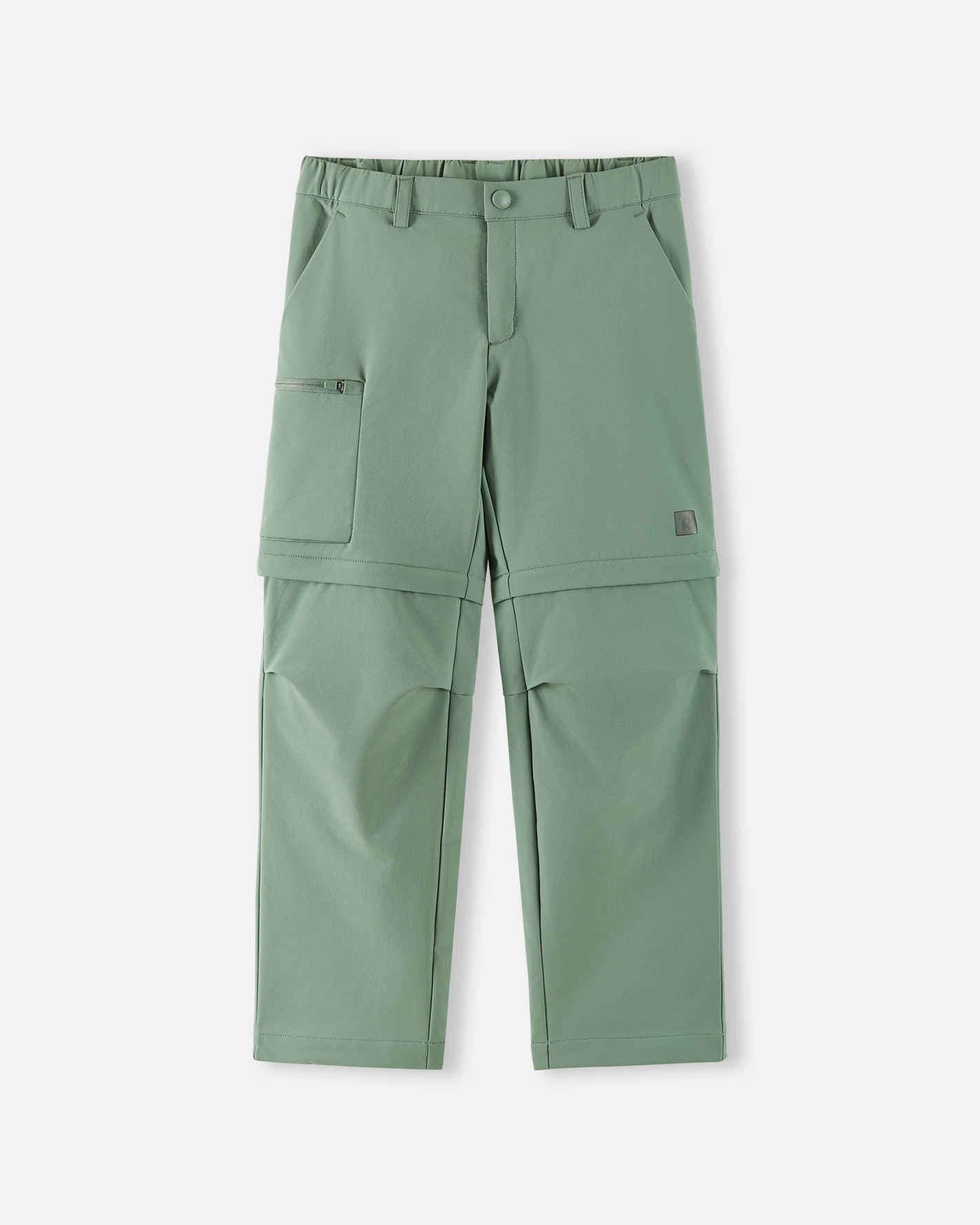 Reima Surina BugProof Kinder-Outdoorhose Stone Green – Die flexible 2-in-1-Hose NATURKINDCHEN      NATURKINDCHEN