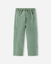 Reima Surina BugProof Kinder-Outdoorhose Stone Green – Die flexible 2-in-1-Hose NATURKINDCHEN      NATURKINDCHEN