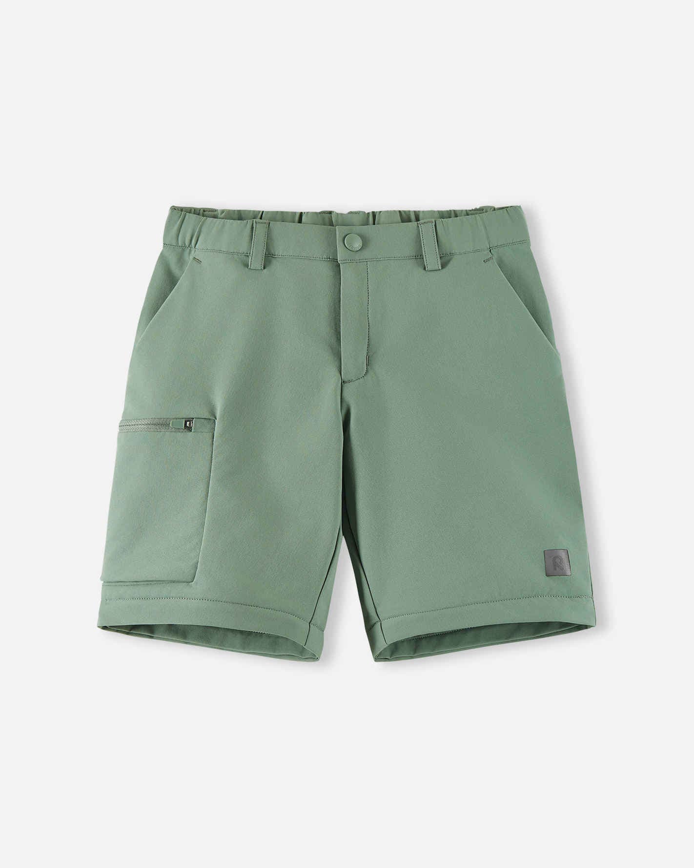 Reima Surina BugProof Kinder-Outdoorhose Stone Green – Die flexible 2-in-1-Hose NATURKINDCHEN      NATURKINDCHEN