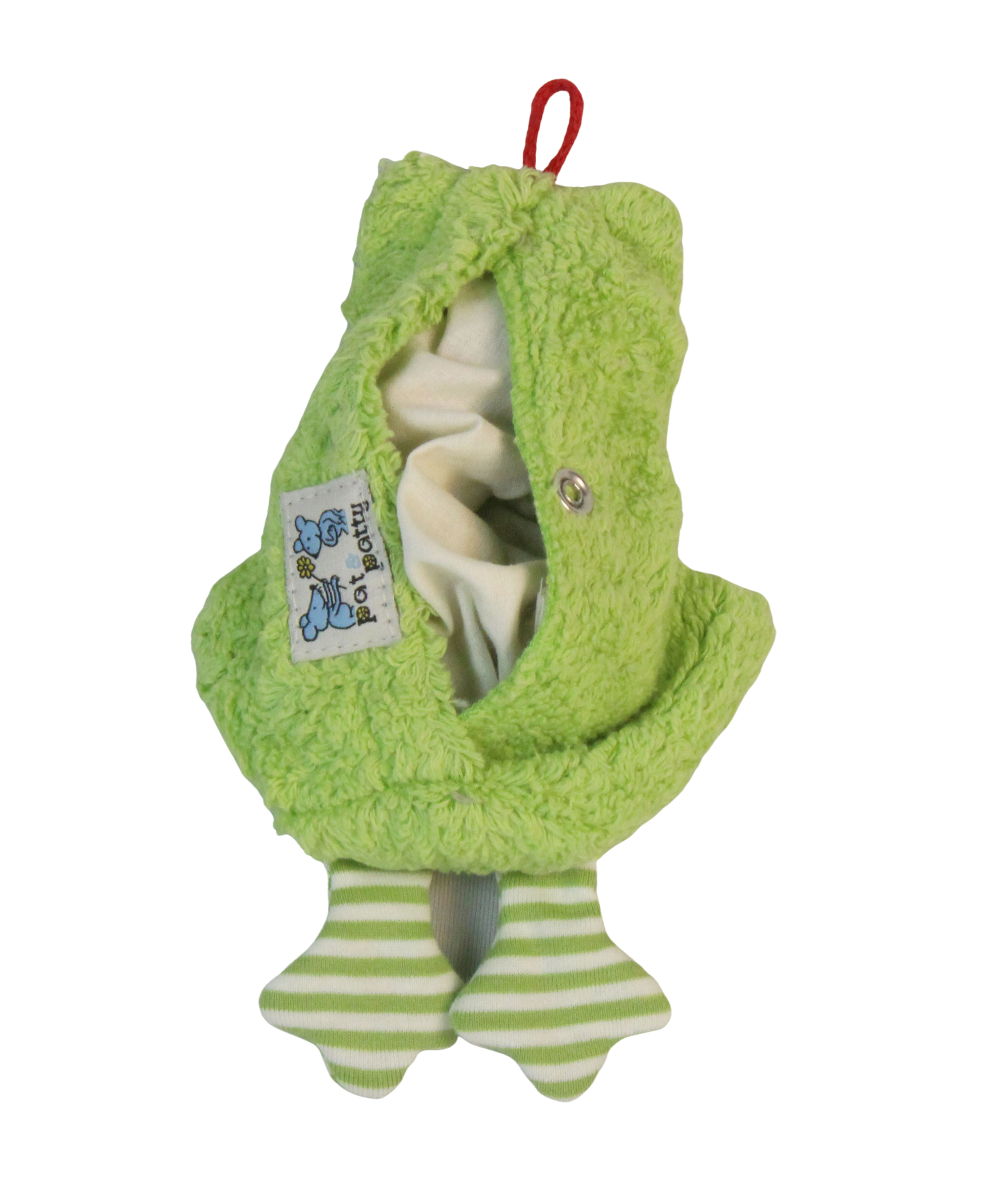 Bio Öko Kinder Mini Kissen "Frosch"/ FKM-5: Bio Dinkelkörner Pat & Patty      NATURKINDCHEN