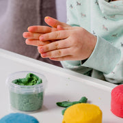 Bio-Easy-Knete vegan 4er Set "Loki" NEOGRÜN      NATURKINDCHEN