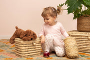 Schlenkerhund braun 28 cm - Plüschtier - Stofftier Teddy Hermann      NATURKINDCHEN