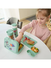 Lunchbox m. Trennschale CANDY L REX: Organic green rex Koziol ideas for friends GmbH      NATURKINDCHEN