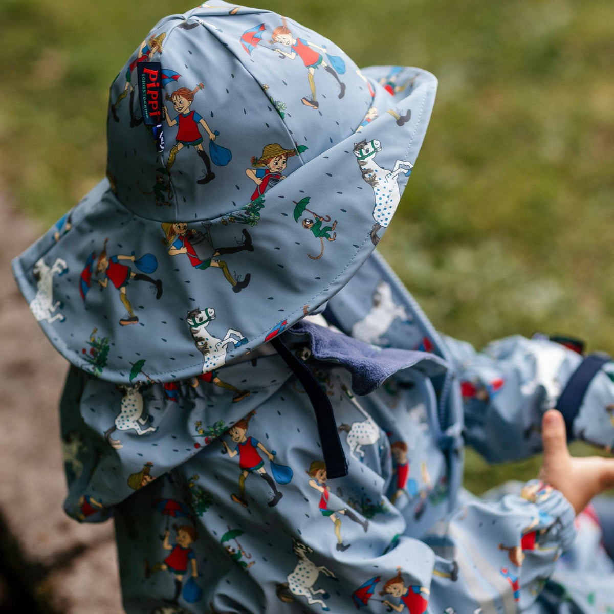 Regenhut/Südwester Pippi Langstrumpf Deiomblå: 0-2 Jahre Geggamoja    Mützen & Caps  NATURKINDCHEN
