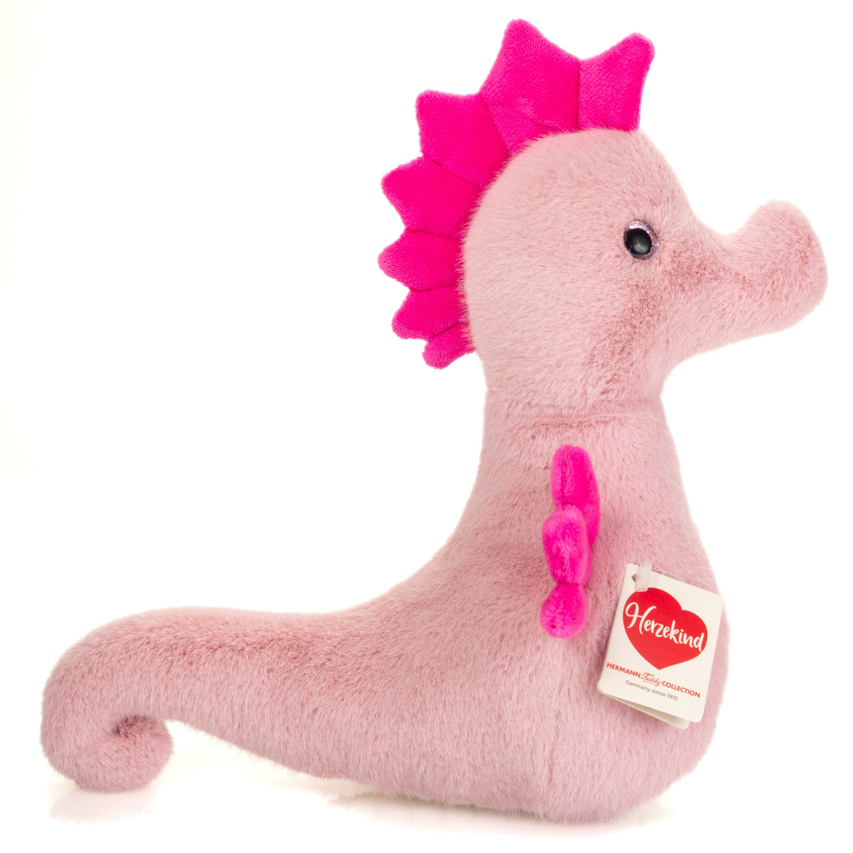 Seepferdchen Alba rosa 23 cm - Plüschtier - Stofftier Teddy Hermann      NATURKINDCHEN