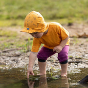 Hose zwetschke, Merinowolle & Seide (bio/GOTS): 50-56 Glückskind      NATURKINDCHEN