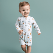 UV-Badeanzug Jungen - Mehrfarbig - Dschungel: 62/68 Swim Essentials      NATURKINDCHEN