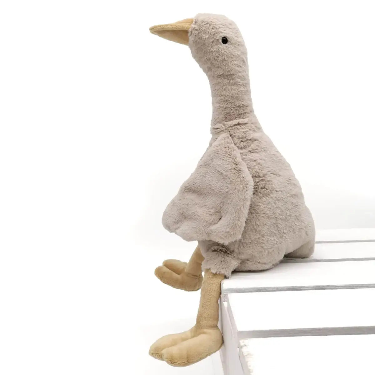 Plüschtier Farmtier Gans grau 38 cm Mea-Living      NATURKINDCHEN