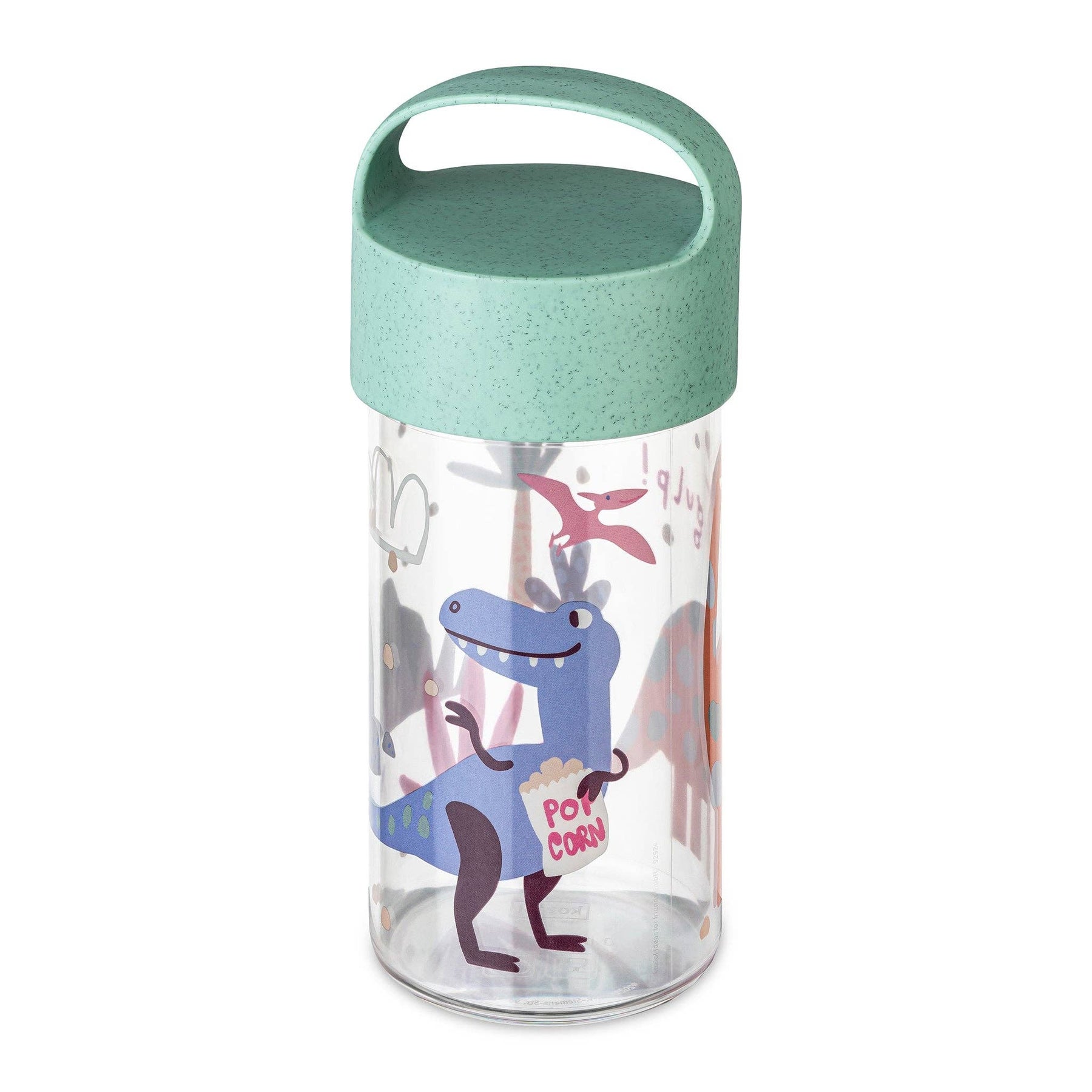 Snackpot / Trinkflasche BUDDY SNACK 0,5 REX: Organic green rex Koziol ideas for friends GmbH      NATURKINDCHEN