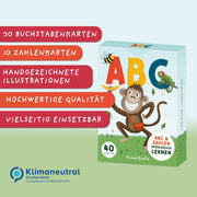 ABC & Zahlen – Lernkarten für Kinder Rüsselfuchs      NATURKINDCHEN
