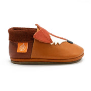 Barfußschuhe AMIGO Motiv Fuchs: Hellbraun / 22/23 Orangenkinder®      NATURKINDCHEN