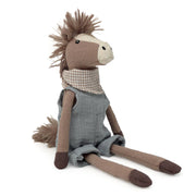 Stoffpuppe "Pferd Paul" klein 20cm Mea-Living      NATURKINDCHEN