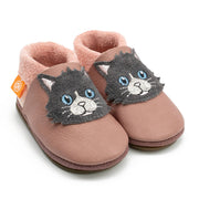 Barfußschuhe AMIGO Motiv Katze: Lila / 20/21 Orangenkinder®      NATURKINDCHEN
