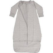Schlafsack Bambus Classic Grau/Weiß: 62/68 Geggamoja      NATURKINDCHEN