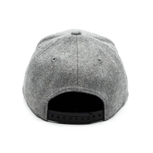 Frechdachs Snapback Cap Für Kinder - Hellgrau Filz (Kids L) Hand und Feuer
