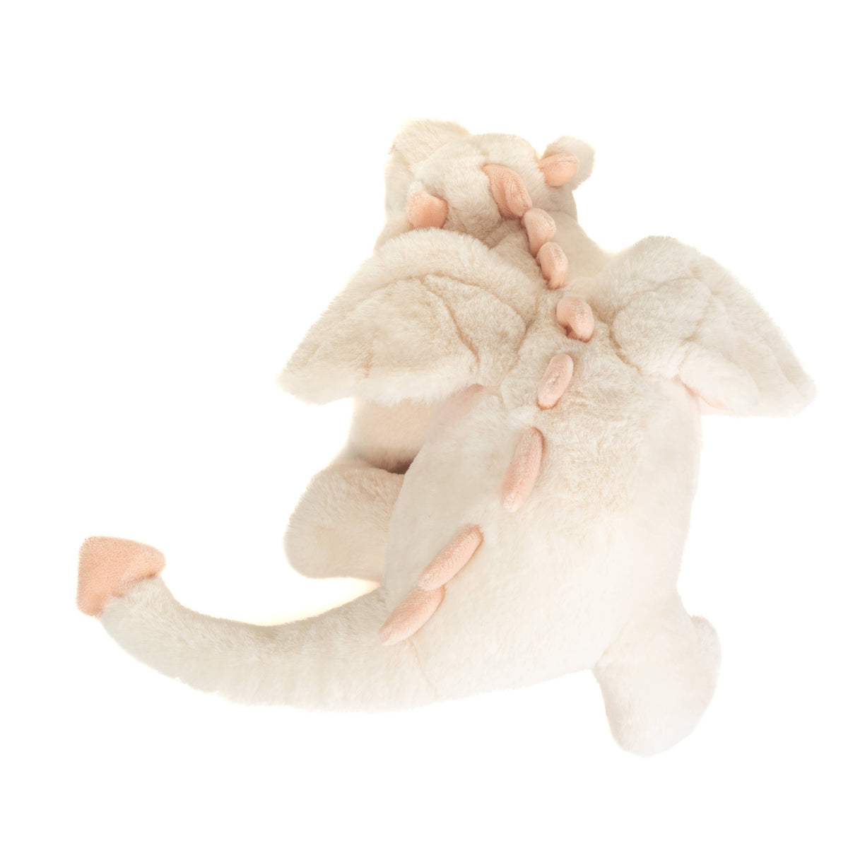 Drache Fluffy weiß-rosa 32 cm Teddy Hermann      NATURKINDCHEN